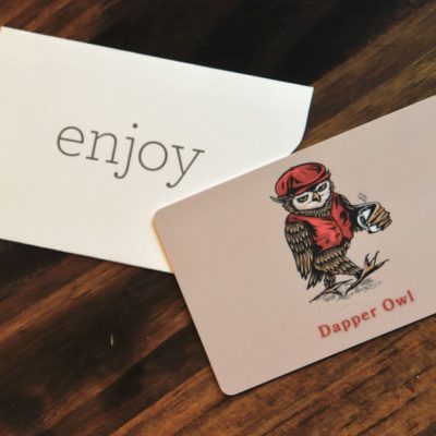 Dapper Owl Gift Card